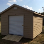 Burlington WI 12x14 Gable with lap siding